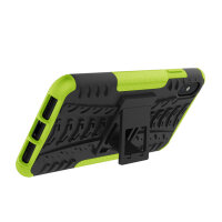 Handy Tasche für Apple iPhone Panzer Cover Case Schutz Hülle Etui Schale Bumper Apple iPhone XS Max Grün