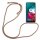 Handy Hülle mit Band Schutzhülle Handykette Seil Silikon Handy Tasche mit Schnur Motorola Moto G10 / G30 Rainbow
