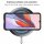 Hülle für Xiaomi Handyhülle Outdoor Case Handy Tasche Silikon Back Cover Bumper Schwarz Redmi 12C