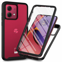 Motorola Moto G84 Hülle 360 Grad Handyhülle mit...