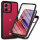 Motorola Moto G84 Hülle 360 Grad Handyhülle mit Integriertem Displayschutz