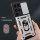 Outdoor Panzer Hülle für Samsung Galaxy S24 Ultra mit Kameraschutz Ringhalter Silber
