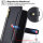 Handykette Samsung Hülle mit Band Handyhülle Kartenfächer PU Leder Umhängetasche Galaxy S24 Schwarz