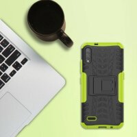 LG Hülle Outdoor Case Panzer Cover Handytasche Schutzhülle Handy Tasche Bumper LG K41S Grün