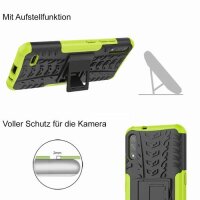 LG Hülle Outdoor Case Panzer Cover Handytasche Schutzhülle Handy Tasche Bumper LG K41S Grün