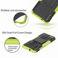 LG Hülle Outdoor Case Panzer Cover Handytasche Schutzhülle Handy Tasche Bumper LG K41S Grün