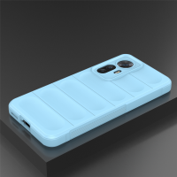Hülle für Xiaomi 12T Handyhülle Outdoor Case Back Cover Handy Tasche Bumper Hellblau