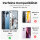 Hülle für Xiaomi 12T Handyhülle Outdoor Case Back Cover Handy Tasche Bumper Hellblau