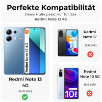 360° Grad Hülle Xiaomi Redmi Note 13 4G...