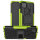Handy Tasche Lenovo Motorola Panzer Hülle Hybrid Case Cover Schutzhülle Bumper Motorola Moto G9 Power Grün