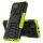 Handy Tasche Lenovo Motorola Panzer Hülle Hybrid Case Cover Schutzhülle Bumper Motorola Moto G9 Power Grün
