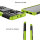 Handy Tasche Lenovo Motorola Panzer Hülle Hybrid Case Cover Schutzhülle Bumper Motorola Moto G9 Power Grün