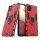 Handy Tasche für Samsung Galaxy Ring Case Hülle Outdoor TPU Back Cover Bumper  Galaxy S20 Rot