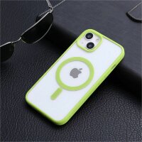 Handyhülle für Apple iPhone 14 Pro – Magnet Case Mintgrün