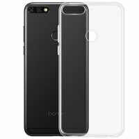 Huawei Y7 2018 TPU Silikon Schutz Hülle Bumper Case Tasche Handytasche Schale