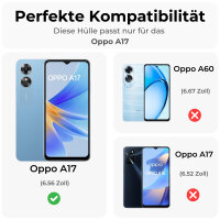 Handy Tasche Oppo A17 Handyhülle Hülle Wallet Case Flip Cover Wallet Case Etui