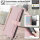 Handykette Xiaomi Hülle mit Band Handyhülle Kartenfächer PU Leder Umhängetasche 14 Pro Rosa