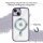 Handyhülle für Apple iPhone 14 Plus – Magnet Case Dunkel Lila