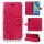 Huawei Handy Tasche Handyhülle Schutz Hülle Blumen Flip Cover Buch Case Etui Huawei P30 Pro Pink