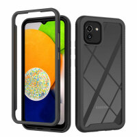 Hülle für Samsung Galaxy A03 - Handyhülle Schutzhülle Silikon Case Cover Bumper