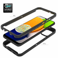 Hülle für Samsung Galaxy A03 - Handyhülle Schutzhülle Silikon Case Cover Bumper