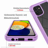 Hülle für Samsung Galaxy A03 - Handyhülle Schutzhülle Silikon Case Cover Bumper