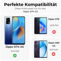 360° Grad Hülle für Oppo A74 4G...