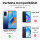 360° Grad Hülle für Oppo A74 4G Handyhülle vollschutz Integriertem Displayschutz Rosa