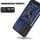 Outdoor Panzer Hülle Motorola Moto G73 5G Handyhülle mit Kameraschutz Ringhalter Blau