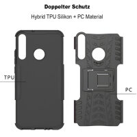 Outdoor Case Panzer Hülle Cover Huawei Handytasche Schutzhülle Handyhülle Handy Schwarz P40 Lite E