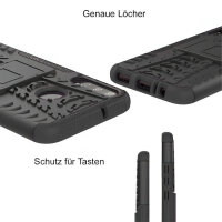 Outdoor Case Panzer Hülle Cover Huawei Handytasche Schutzhülle Handyhülle Handy Schwarz P40 Lite E