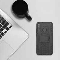 Outdoor Case Panzer Hülle Cover Huawei Handytasche Schutzhülle Handyhülle Handy Schwarz P40 Lite E