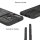 Outdoor Case Panzer Hülle Cover Huawei Handytasche Schutzhülle Handyhülle Handy Schwarz P40 Lite E