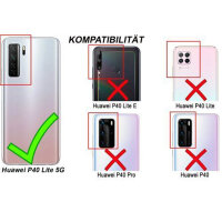 Outdoor Case Panzer Hülle Cover Huawei Handytasche Schutzhülle Handyhülle Handy Grün P40 Lite 5G