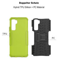 Outdoor Case Panzer Hülle Cover Huawei Handytasche Schutzhülle Handyhülle Handy Grün P40 Lite 5G
