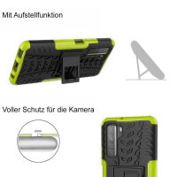 Outdoor Case Panzer Hülle Cover Huawei Handytasche Schutzhülle Handyhülle Handy Grün P40 Lite 5G