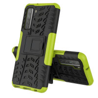 Outdoor Case Panzer Hülle Cover Huawei Handytasche Schutzhülle Handyhülle Handy Grün P40 Lite 5G