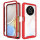 Hülle für Honor Magic4 Lite 5G, Handyhülle Cover 2-teilig TPU Body Bumper Case Rot