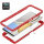 Hülle für Honor Magic4 Lite 5G, Handyhülle Cover 2-teilig TPU Body Bumper Case Rot