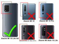 Xiaomi Mi 10 Lite 5G Hülle Handy Tasche Flip Cover Wallet Case Schutzhülle Etui