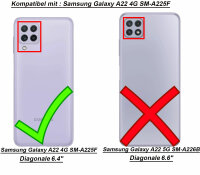 Schutz Hülle für Samsung Galaxy A22 4G Handyhülle Handytasche Outdoor Case TPU