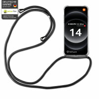 Handykett für Xiaomi 14 / 14 Pro Serie Hülle mit Kordel Handyhülle mit Band 14 Ultra in Rosa