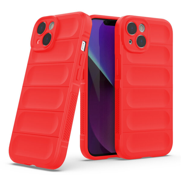 Handyhülle für Apple iPhone 14 – Outdoor Case Rot