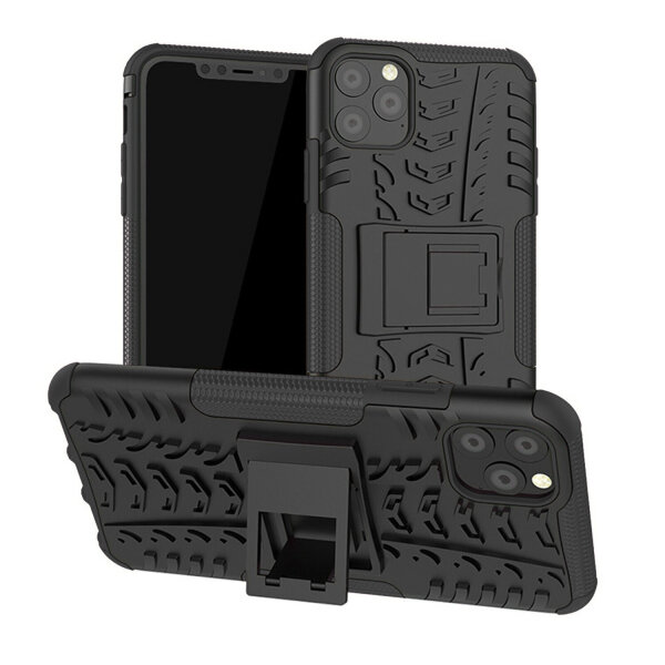 Handyhülle für Apple iPhone 11 Pro – Panzer Cover Schwarz