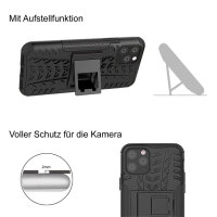 Handyhülle für Apple iPhone 11 Pro – Panzer Cover Schwarz