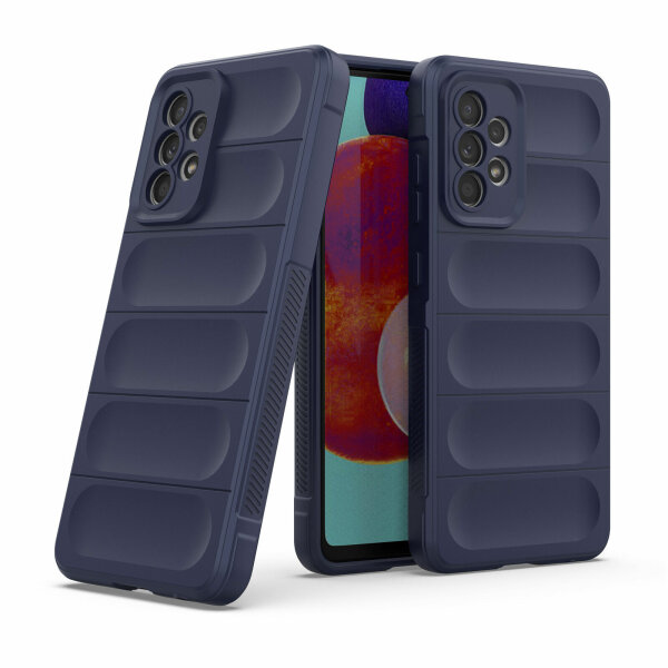Hülle für Samsung Galaxy A52 / A52s 5G - Schutzhülle Handyhülle -[Kamera Schutz] Blau