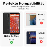 Nokia TPU Silikon Acrylglas Panzer Hülle Handy...