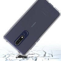 Nokia TPU Silikon Acrylglas Panzer Hülle Handy Tasche Outdoor Cover Bumper Neu Nokia 3.1 Plus
