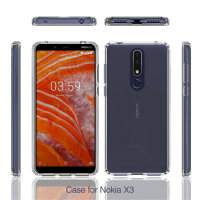 Nokia TPU Silikon Acrylglas Panzer Hülle Handy Tasche Outdoor Cover Bumper Neu Nokia 3.1 Plus