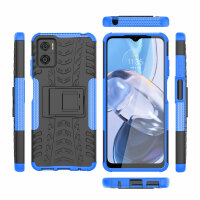 Hülle Mototorla Moto E22 / E22i Schutzhülle Handytasche Handyhülle TPU Silikon Blau